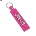thumbnail image 2 of DIY Keychain Custom Crystal Letter Name High-Quality Pu Leather Key Chain Gift For Women Men Car Strap Waist Wallet Keyring tzw, 2 of 7
