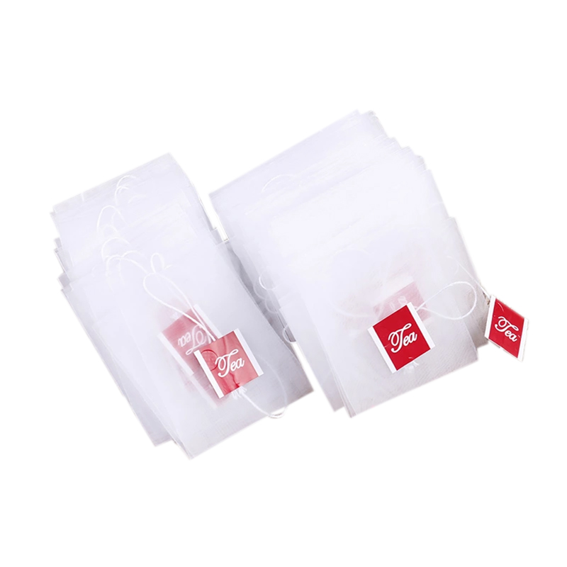 100Pcs Tea Bag Infuser with String Heal Seal 7 x 6cm Sachet Filter