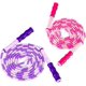 thumbnail image 1 of Zocy - Paquete de 2 cuerdas para saltar para equipo de ejercicio físico, cuerda para saltar sin enredos con segmento de cuentas suaves, cuerda para saltar ajustable de primera calidad para niños, wo, 1 of 5