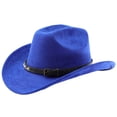 thumbnail image 3 of Western Frontier Cowboy Hat Curved Brim for Outdoor Adventure Travel Riding and Country Style Craftsmanship, 3 of 3