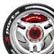 thumbnail image 2 of Volante Mano RC Del Transmisor para SANWA MT4/MT5/M12/M17 (Plata), 2 of 4