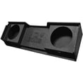 thumbnail image 1 of Q Power GMC/Chevy 1999-2006 X Cab Dual 2 Hole 10 Inch Subwoofer Enclosure Box, 1 of 2
