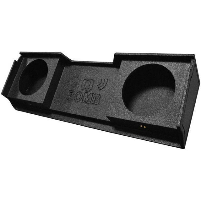 Q Power GMC/Chevy 1999-2006 X Cab Dual 2 Hole 10 Inch Subwoofer Enclosure Box
