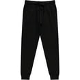 thumbnail image 2 of BILLIONHATS 3 Pack of Womens Jogger Fleece-Lined Sweatpants, Bulk Comfy Joggers with Ribbed Cuffs, Bulk Soft Jogger Pants for Women, Color Black, Size Small, 2 of 8