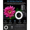 thumbnail image 4 of Macro Ring Flash Godox ML150 II para Sony Canon Nikon Fuji, 4 of 9