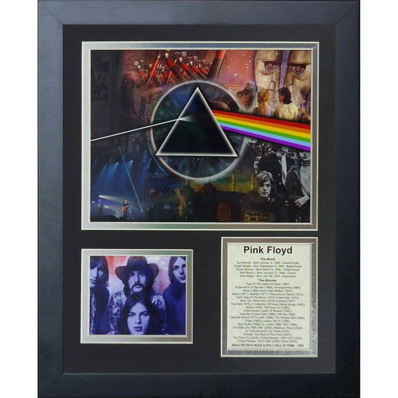 Legends Never Die Pink Floyd Mosaic Framed Memorabilia