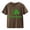 Brown, variant on Ruyang St Patricks Day Shirt for Girls Cute Irish Shamrock Graphic Tee Tops Toddler Kids Short Sleeve Summer Crewneck Cotton T-Shirt
