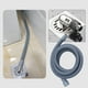 thumbnail image 5 of Manguera de desagüe perfecl para lavadora con soporte y abrazaderas 3m, 5 of 8