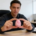 thumbnail image 2 of Stress Egg Squishy Toys, Easter Egg Squishy Fidget Toys, Slow Rising Colorful Marbled Stress Balls, Stress Relief Sensory Toys for Anxiety Relief for Kids & Adults, 2 of 7