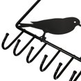 thumbnail image 3 of Earring Rack Holder in Black Metal Birdcage Design for Display Use Keeps Jewelry Dust Free 6 x 4.5 Inches, 3 of 8