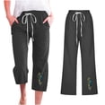 thumbnail image 3 of Mrat Workout Capris for Women, 3 of 4
