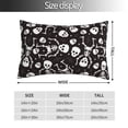 thumbnail image 2 of Kdxio Cotton Pillow Cases 20"x30" Pillowcases,Soft and Breathable Bedroom Pillow Cases-Skeleton-No Pillow Core, 2 of 5