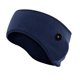 thumbnail image 2 of Calentadores de Oreja Zulema Diadema con Botones Orejeras de Invierno para Adultos Azul Oscuro, 2 of 7