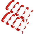 thumbnail image 1 of QJUHUNG Kite String Outdoor Accessories Small Reel Plastic Spool Feet Handheld Wire Board 8 Pcs Red, 1 of 6