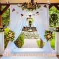 thumbnail image 4 of FESTFENDS 1Set Pink Rose Gold Paper Fan Garland Wedding Decoration Romantic .11X15.33X0.79in, 4 of 8