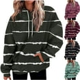 thumbnail image 2 of Utoimkio Women's Oversized Color Block Hoodies Sweatshirts Long Sleeve Fleece Pullover Tops 2025 Fall Outfits Teen Girls Clothes, 2 of 5