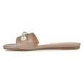 thumbnail image 2 of Journee Womens Leonie Slide Flat Sandals, 2 of 8
