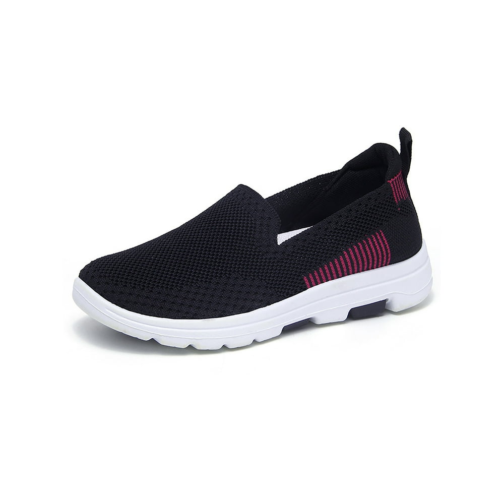 slip on tennis shoes with support