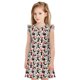 thumbnail image 1 of Balery Christmas Cat Camisón de princesa para niñas, pijama de algodón con mangas abullonadas, suave y bonito.-Medium, 1 of 6