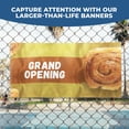 thumbnail image 2 of Grand Opening Banner Large (4Feetx2Feet) By Dreamcontroller | Wall Outdoor Banner Signs With Pre-Punch Holes For Easy Rope Hanging For Business Office Events | Made In Usa | Fast Delivery | Hd Print, 2 of 5