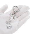 thumbnail image 5 of Unique Bargains 1 Pc Handbag Charm Keychain Tree Bag Accessories Silver Tone, 5 of 6