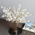 thumbnail image 4 of Artificial Cherry Blossom Branches Flowers Stems Silk Tall Fake Flower Arrangements for Home Wedding, 4 of 8