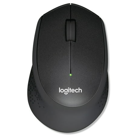 Logitech M330 Silent Plus Mouse, Wireless, Black