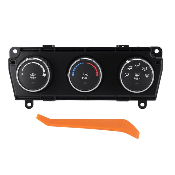 Unique Bargains 55111168AI A/C Heater Climate Control Module for Jeep Wrangler 2011 2012 2013 HVAC Control Switch Panel Replacement 55111168AA/55111168AB/55111168AH