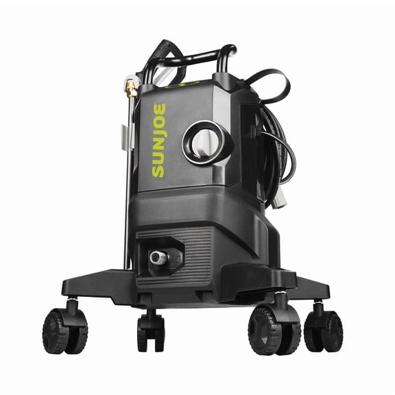 Restored Sun Joe SPX3000-QW1 Electric Pressure Washer 14.9-Amp 2200 PSI 1.1 GPM Rugged Wheels (Refurbished)