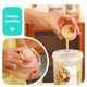 thumbnail image 3 of Taza Mezcladora de Ensaladas Tarros Herméticos Ligeros Multiusos para Alimentos con Tenedor para Trabajo Viajes Picnic ANGGREK Otros, 3 of 8