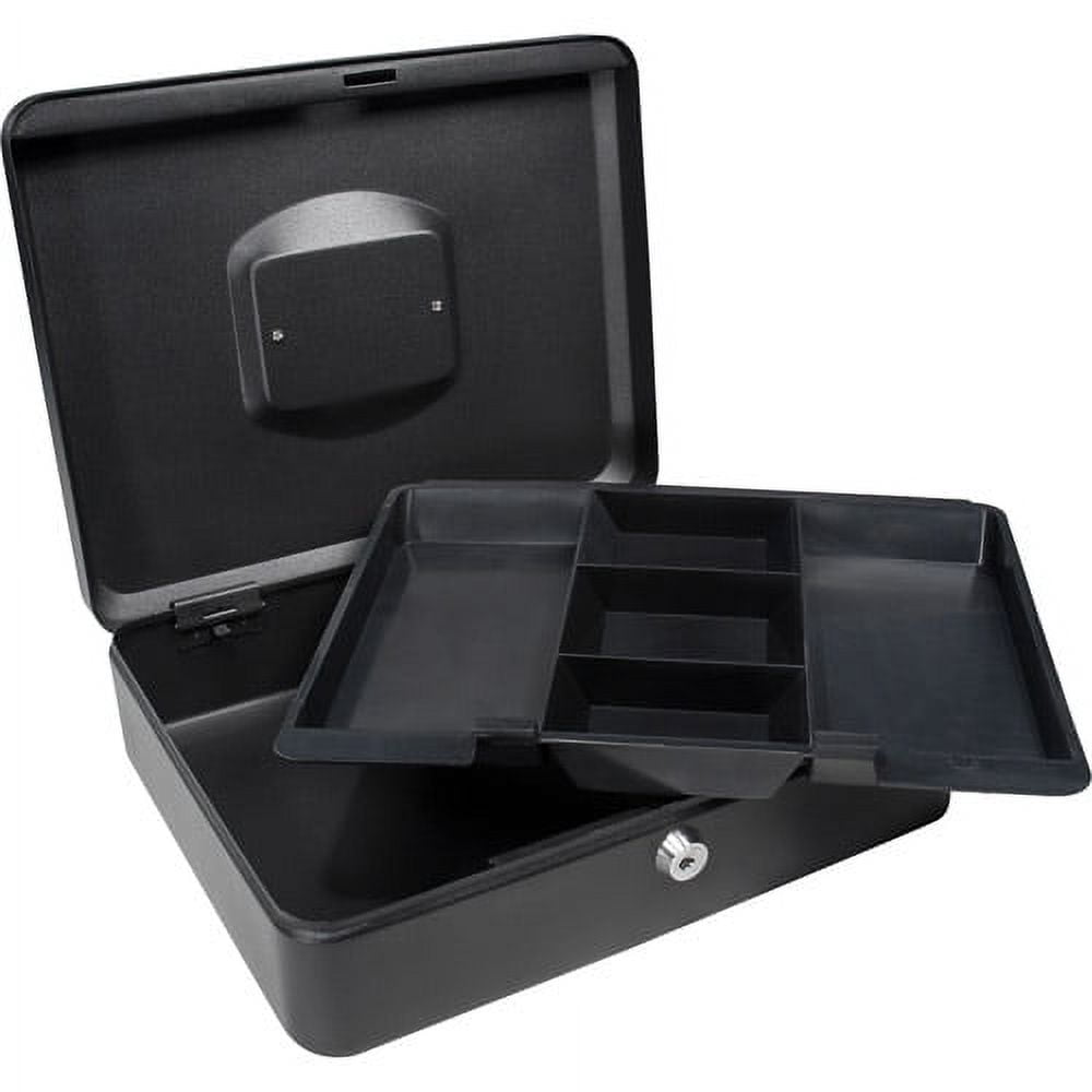 Barska Large Cash Box with Key Lock