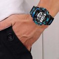 thumbnail image 1 of pstuiky Fashion Mens Digital Led Analog Quartz Alarm Date Sports Wrist Watch, 1 of 8