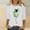 White#6, variant on GaThRRgYP Womens Tops Trendy,Women's St. Patrick's Day Printed Crew Neck 3/4 Sleeve T-Shirt Loose Tops Black S