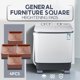 thumbnail image 1 of Ganfancp Cama Pie Booster Muebles Universal Cuadrado Booster Estera Base Refrigerador 4 Pcs Liquidación 4X Cojín Elevador, 1 of 3