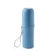 thumbnail image 1 of Taza portátil del almacenamiento del organizador de la pasta de dientes del cepillo de dientes de la paja del trigo para el viaje de negocios azul, 1 of 2