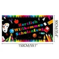thumbnail image 2 of Guozer Welcome Back Banner Background Cloth for School Decoration, 2 of 6