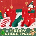 thumbnail image 2 of Baywell 5 Pairs Kids Christmas Socks Novelty Socks For Children Christmas Gift, 2 of 7