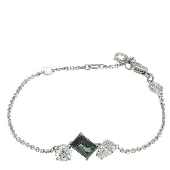 Swarovski Mesmera Mixed Cuts Green Bracelet, Size Medium