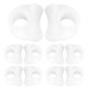 thumbnail image 3 of Corrector de hallux valgus, 5 pares de férulas para juanete, separadores de hallux valgus, separadores de dedos, máxima eficiencia, 3 of 14