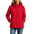 thumbnail image 2 of Waterproof Rain Jackets for Women Plus Size Lightweight Outdoor Windproof Jacket With Hood And Sporty Coat, 2 of 8