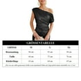 thumbnail image 5 of Haut à Paillettes pour Femme Hauts de Fête Scintillants Tenue Festive, 5 of 5