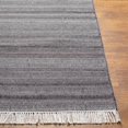 thumbnail image 2 of Hauteloom Thabazimbi Recycled Material Living Room, Bedroom Area Rug - Contemporary - Charcoal, Off White, Light Gray - 6' x 9', 2 of 8