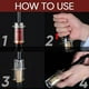 thumbnail image 4 of Miraclew Wine Opener - Air Pump Cork Remover, Air Pump Cork Remover Bottle Set, 4 of 5