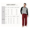 thumbnail image 4 of MINTREUS Men's Pajama Set Lightweight Sleepwear Long Sleeve Shirts and Bottoms Soft Comfy Pjs with Pockets, 4 of 7