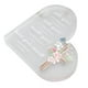 thumbnail image 5 of Adorno de corazón de acrílico transparente con versículo bíblico inspirador religioso, decoración de escritorio para mujer, para oficina y dormitorio., 5 of 14