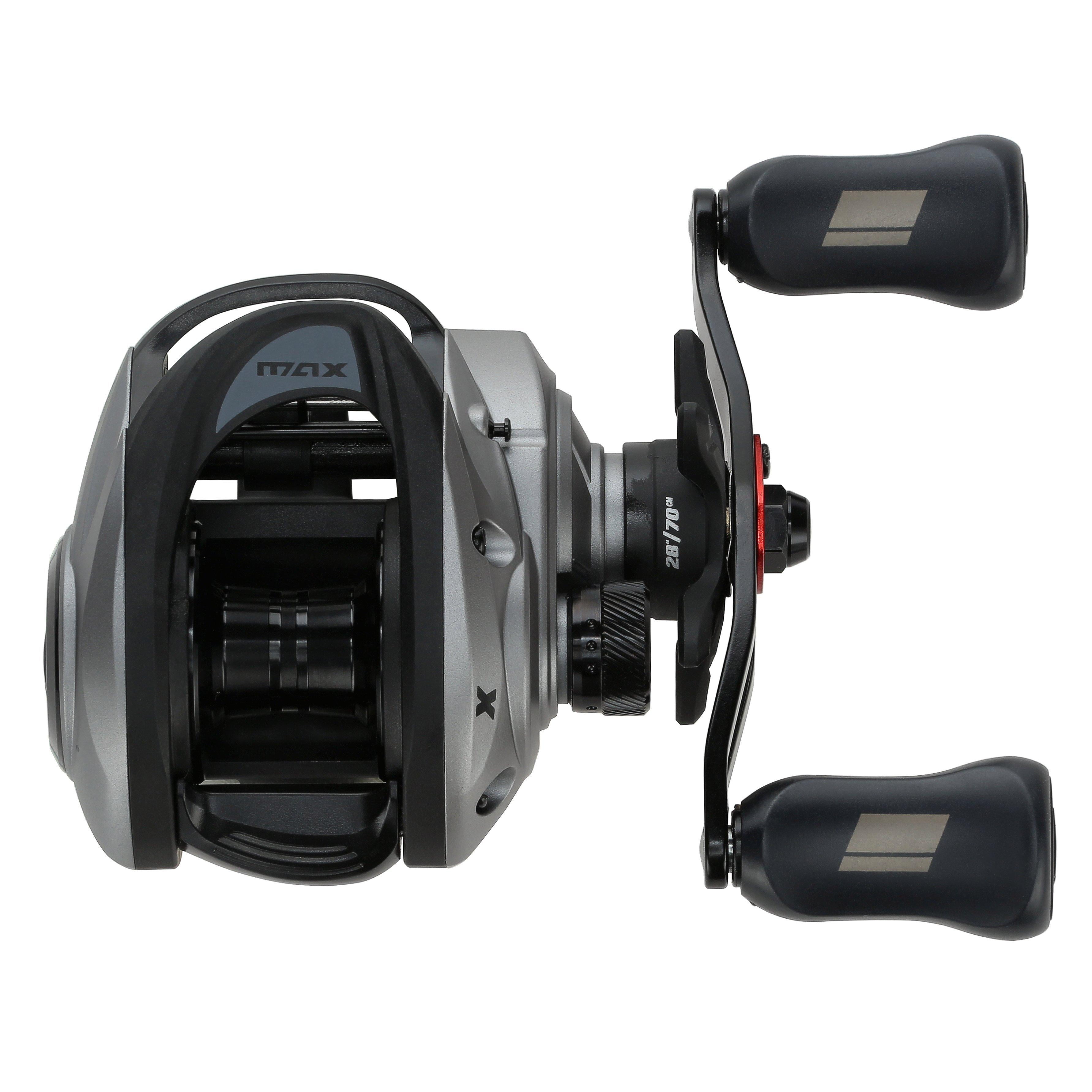 Abu Garcia Max X Low Profile Baitcast Fishing Reel, Right-Handed