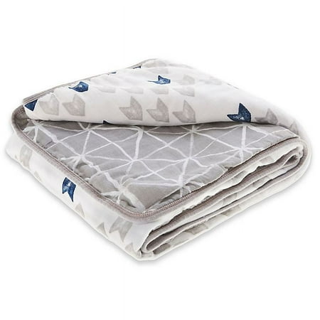 UPC: 0842332123800 | Aden + Anais Essentials Dream Blanket 100% Muslin Cotton Male Denim Wash