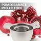 thumbnail image 5 of Juego de pelador de frutas, herramienta peladora de granadas de acero inoxidable para cocina, 1 Juego, 5 of 6