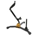 thumbnail image 2 of SHISUYAN Foladble Saxophone Storage Rack Alto Saxophone Display Stand Iron Tenor Sax Stand, 2 of 8