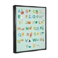 thumbnail image 4 of Stupell Industries Alphabet Chart on Mint Green Typography Painting Black Floater Framed Canvas Art Print Wall Art, 25 x 31, 4 of 10